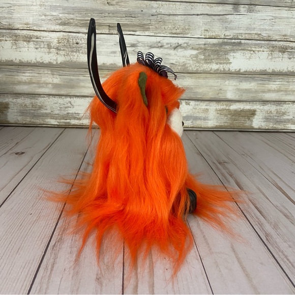 Highland Cow Coo Gnome Orange Fur Daisy Black White Purple Handmade Home Decor - Picture 10 of 12
